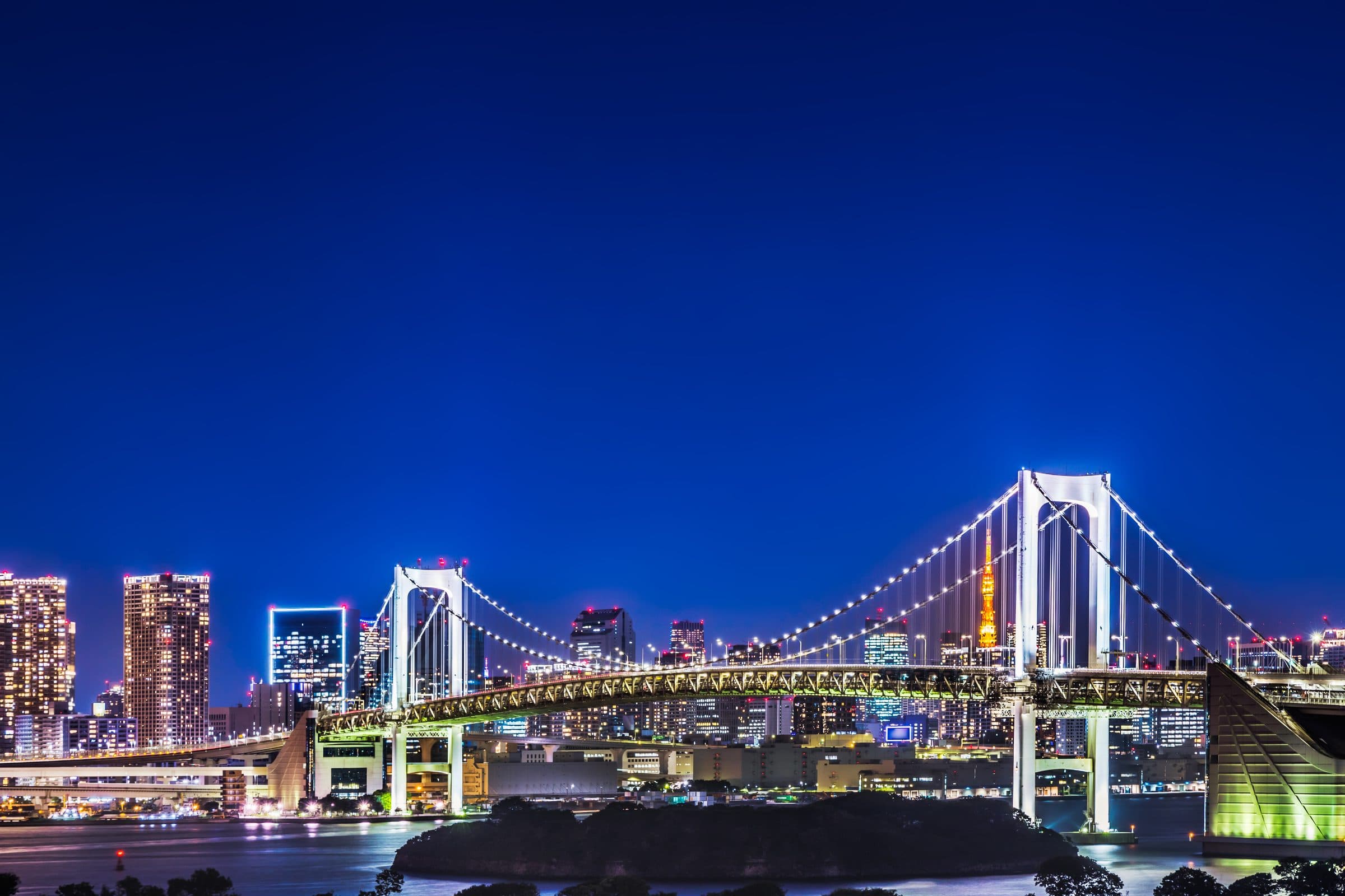 レインボーブリッジの夜景